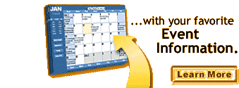 Calendar with your favorite Event Information